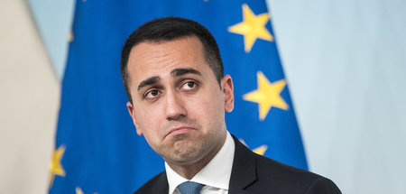 Italiens Vizeregierungschef Luigi Di Maio setzt im Etatstreit au...