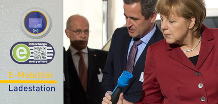So sollte sie 2013 aussehen, die Ladestation für E-Autos. Heute ...
