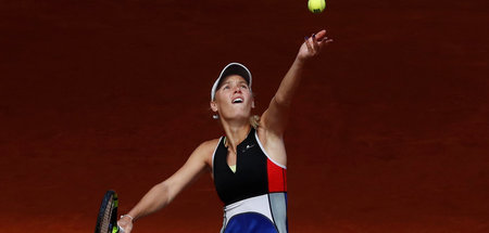 Gewinnt vier von fünf Aufschlagspielen: Ashleigh Barty, die neue... Gewinnt vier von fünf Aufschlagspielen: Ashleigh Barty, die neue...