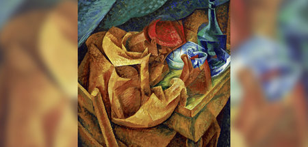 Umberto Boccioni: »Il bevitore« (Der Trinker), 1914