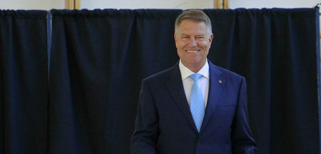 Hat derzeit gut lachen: Rumäniens Staatspräsident Klaus Johannis...