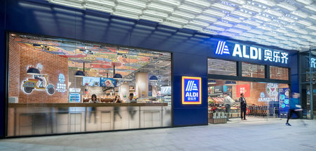 Aldi-Filiale in Shanghai