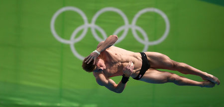 Und erst die Flitterwochen! Steele Johnson bei Olympia in Rio 20...