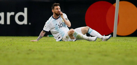 »You can dust it off and try again, try again« – Lionel Messi dü...