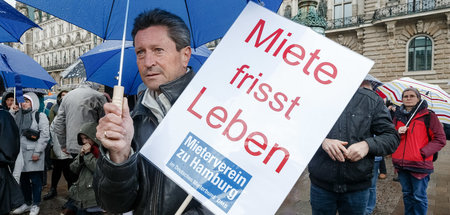 Demonstration gegen steigende Preise in Hamburg (4.5.2019)