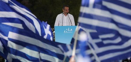Wird die Wahl voraussichtlich gewinnen: Kyriakos Mitsotakis von ...