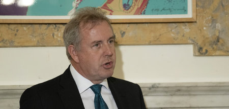 Der Botschafter Großbritanniens in den USA, Kim Darroch, auf ein... Der Botschafter Großbritanniens in den USA, Kim Darroch, auf ein...