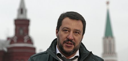 Matteo Salvini am 18. November 2016 in Moskau