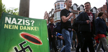 Antifaschistischer Stadtspaziergang in Demmin (8.5.2014)