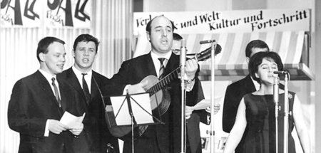 Mehrfach vertreten: Manfred Krug (M.) mit den »Jazz-Optimisten« ...