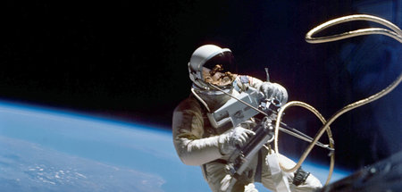 Ed White 1965 als erster US-Bürger beim Weltraumspaziergang: »Di...