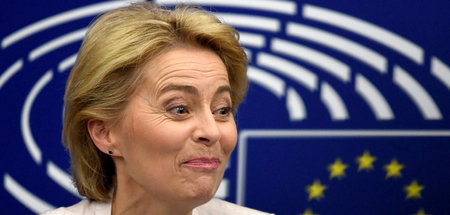 Straßburg, 16. Juli 2019: Ursula von der Leyen nach der Bekanntg