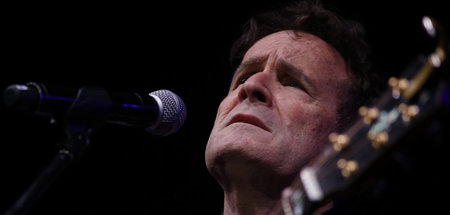 Bereits gezeichnet vom Krebs: Johnny Clegg in Johannesburg, Nove...