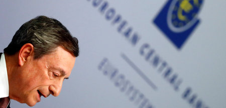 Der scheidende EZB-Präsident Mario Draghi (Frankfurt am Main, 10...