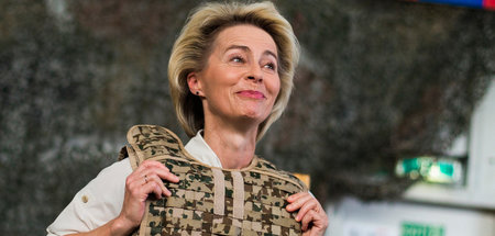 Im Harnisch gegen Russland: Ursula von der Leyen