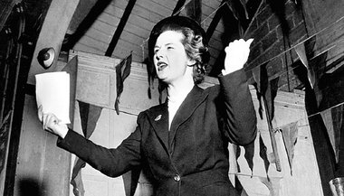 Hat die Welt auf neoliberalen Kurs gebracht: »Maggie Thatcher«