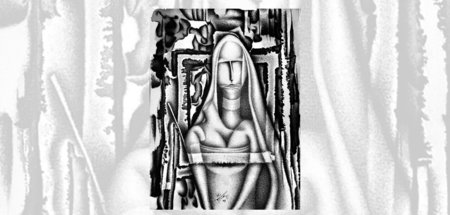 Der Geruch von Blut: Illustration von Ibrahim Al Ali