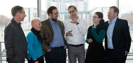Carsten Sieling (SPD), Angela Marquardt (SPD), Malte Spitz (Grün...