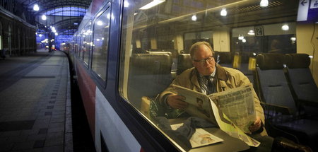 Wohl keine Lokalzeitung: Der frühere EU-Abgeordnete Hans van Baa...