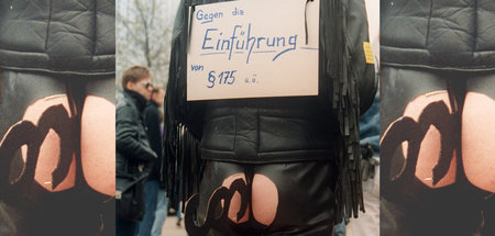 Eindeutige Botschaft: Demonstranten am Berliner Alexanderplatz s...