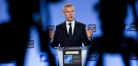 NATO-Generalsekretär Jens Stoltenberg am 5. Juli in Brüssel