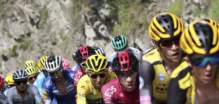 Und die Franzosen machen mal wieder lange Gesichter: Der kolumbi...