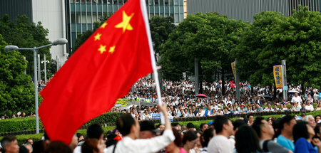 Davon bekommt man im Westen wenig mit: Chinesische Patrioten dem...