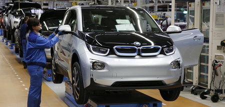 Serienproduktion des BMW »i3« in Leipzig (18. September 2013)