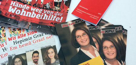 In der Steiermark und insbesondere in Graz ist die KPÖ seit Jahr... In der Steiermark und insbesondere in Graz ist die KPÖ seit Jahr...