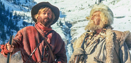 Jeremiah Johnson (Robert Redford, l.) freundet sich mit dem Trap...