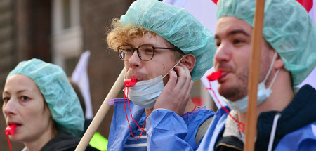 Klinikchefs wehren sich mit allen Mitteln gegen die Streiks der ...