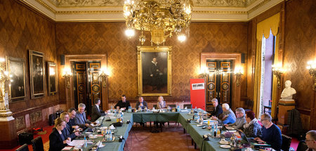 Keine »republikanische« Möblierung: Kaisersaal im Hamburger Rath...
