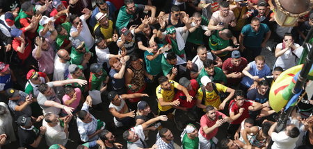 Seit Monaten halten die Proteste in Algerien an (Algier, 5. Juli