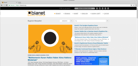 Der türkischen Internetseite Bianet droht die Abschaltung