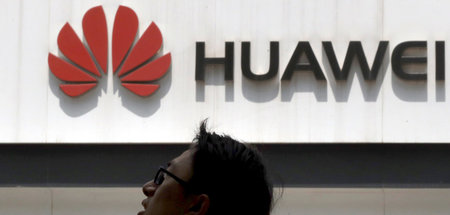 Huawei-Geschäft in Beijing