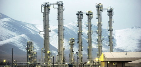 Der Schwerwasserreaktor Arak im Iran (Januar 2011)