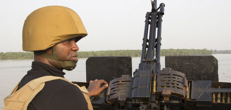 Im eigenen Interesse: Nigerias Marine ist vergleichsweise gut au...