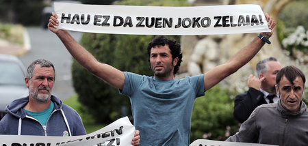 Protest gegen die G 7 am vergangenen Donnerstag in Biarritz: »Di...