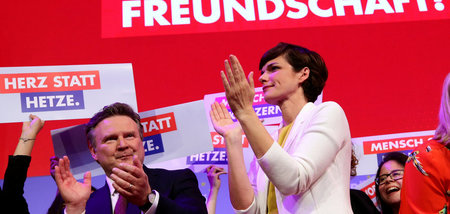 SPÖ-Chefin Pamela Rendi-Wagner und Wiens Bürgermeister Michael L...