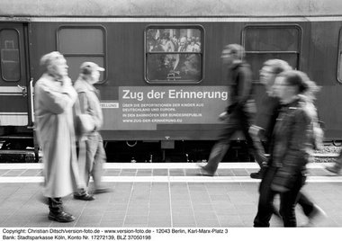 Der »Zug der Erinnerung« zählte bisher bundesweit rund 225 000 B...