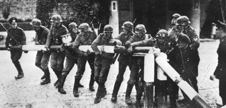Überfall der Wehrmacht auf Polen am 1. September 1939. Bundestag