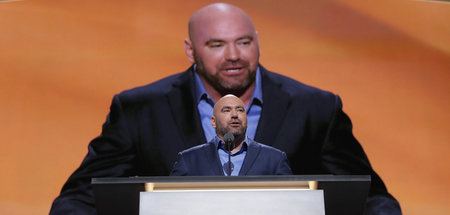 Verdient sich dumm und dusselig: UFC-Präsident Dana White Verdient sich dumm und dusselig: UFC-Präsident Dana White