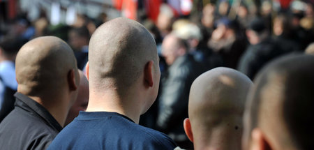 Neonazikundgebung in Dortmund (Archivbild) Neonazikundgebung in Dortmund (Archivbild)