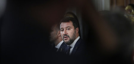Einstweilen der Verlierer: Matteo Salvini