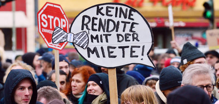 Proteste gegen Mietwucher (Berlin, 25.2.2017)