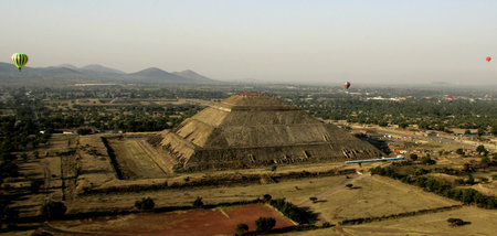 Teotihuacán im Hochland von Mexiko