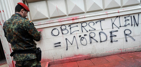 Das Landgericht Bonn, in dem das Agieren der Bundeswehr während ...