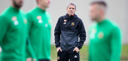 »Wir wollten den Sieg ein bisschen mehr« – Rapid-Trainer Dietmar... »Wir wollten den Sieg ein bisschen mehr« – Rapid-Trainer Dietmar...