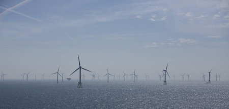 Windkraftanlagen in der Nordsee Windkraftanlagen in der Nordsee