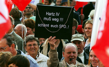 Bundesweiter Protest am 2.10.2004 in Berlin